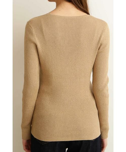 ＊＊N.Natural Beauty Basic / エヌ ナチュラルビューティーベーシック ニット・セーター | ラメリブニット | 詳細18