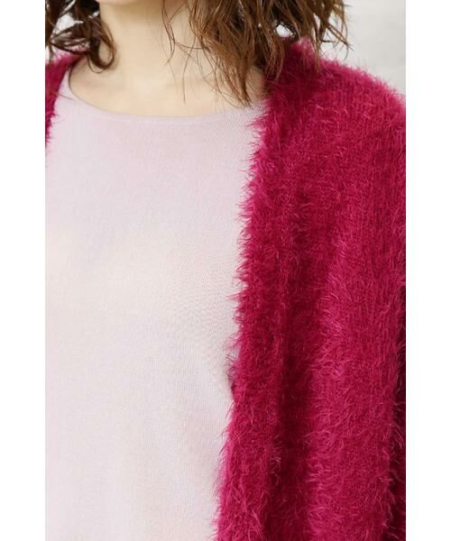 ＊＊N.Natural Beauty Basic / エヌ ナチュラルビューティーベーシック カーディガン・ボレロ | フェザーチュニックカーディガン | 詳細4