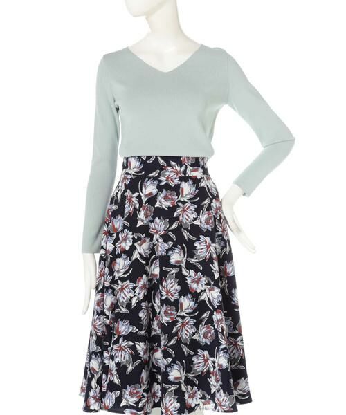 ＊＊N.Natural Beauty Basic / エヌ ナチュラルビューティーベーシック ニット・セーター | 総針Vネックニット | 詳細11