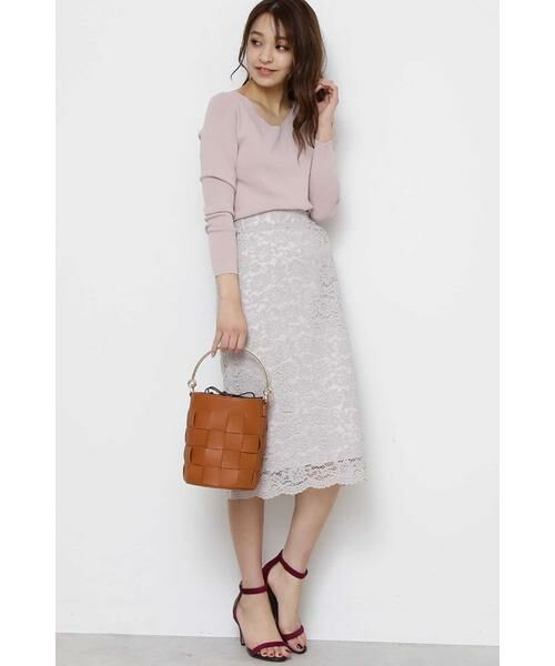 ＊＊N.Natural Beauty Basic / エヌ ナチュラルビューティーベーシック ニット・セーター | 総針Vネックニット | 詳細15