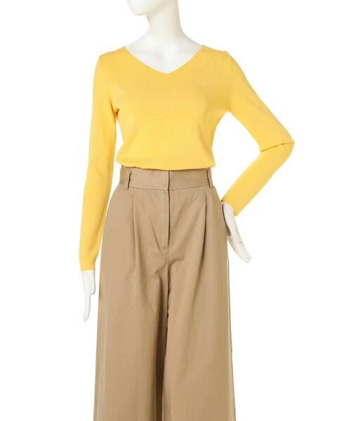 ＊＊N.Natural Beauty Basic / エヌ ナチュラルビューティーベーシック ニット・セーター | 総針Vネックニット | 詳細23