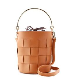 メッシュバケツショルダーバック