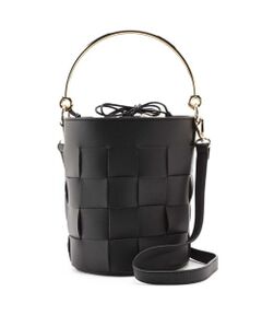 メッシュバケツショルダーバック