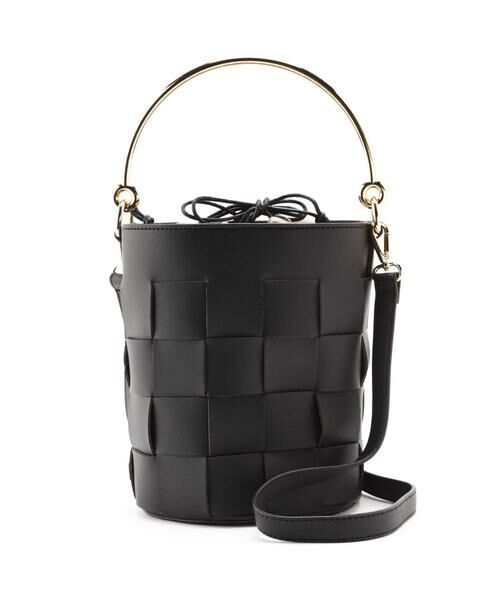 ＊＊N.Natural Beauty Basic / エヌ ナチュラルビューティーベーシック ショルダーバッグ | メッシュバケツショルダーバック（ブラック）