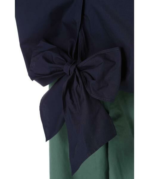 ＊＊N.Natural Beauty Basic / エヌ ナチュラルビューティーベーシック シャツ・ブラウス | バックリボンタイプライターブラウス | 詳細8