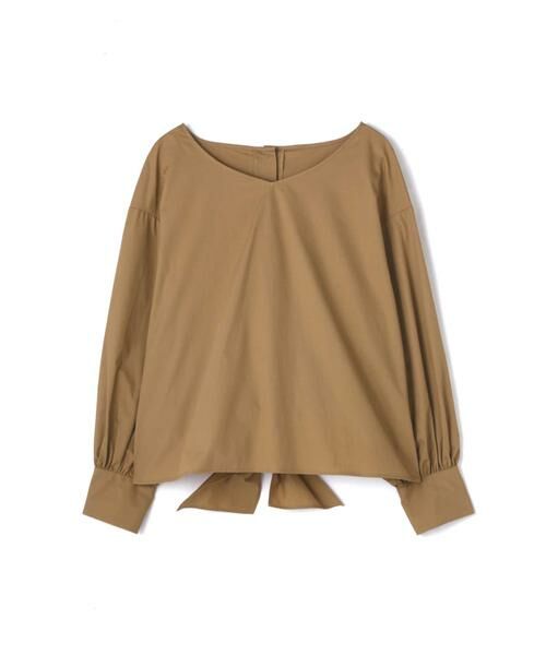 ＊＊N.Natural Beauty Basic / エヌ ナチュラルビューティーベーシック シャツ・ブラウス | バックリボンタイプライターブラウス | 詳細13