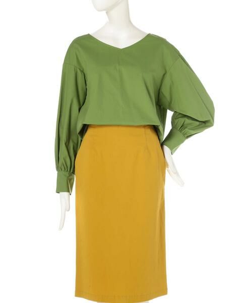 ＊＊N.Natural Beauty Basic / エヌ ナチュラルビューティーベーシック シャツ・ブラウス | バックリボンタイプライターブラウス | 詳細22