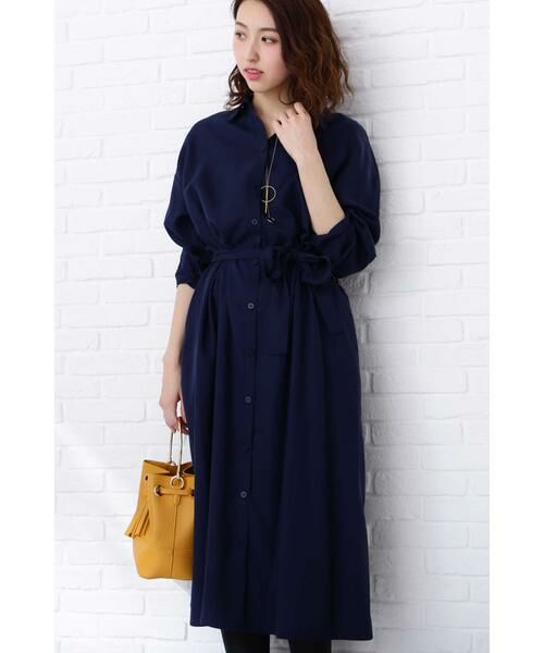 シャツガウンワンピース ワンピース N Natural Beauty Basic エヌ ナチュラルビューティーベーシック ファッション通販 タカシマヤファッションスクエア