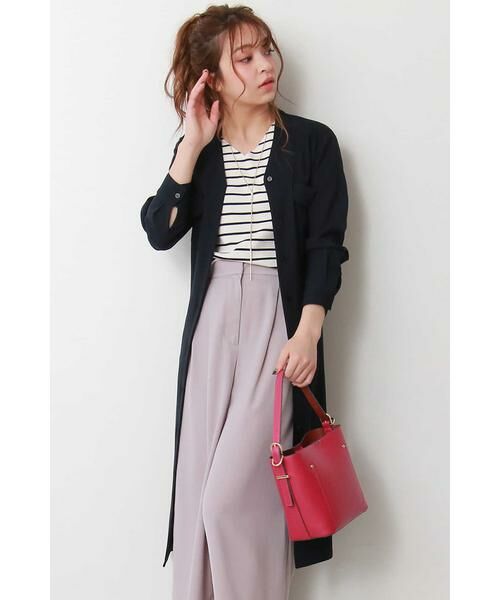 とろみ羽織りワンピース ワンピース N Natural Beauty Basic エヌ ナチュラルビューティーベーシック ファッション通販 タカシマヤファッションスクエア