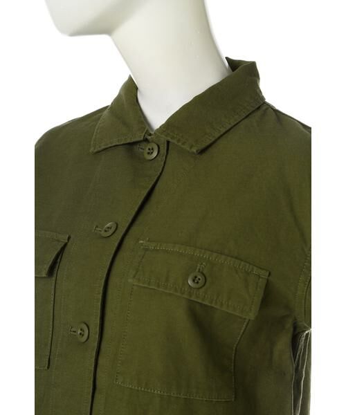 ＊＊N.Natural Beauty Basic / エヌ ナチュラルビューティーベーシック ブルゾン | ミリタリージャケット | 詳細7