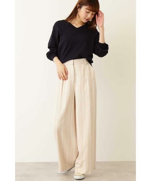 ＊＊N.Natural Beauty Basic / エヌ ナチュラルビューティーベーシック ニット・セーター | ビスコースハイゲージニット | 詳細2