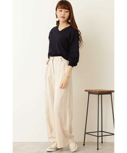 ＊＊N.Natural Beauty Basic / エヌ ナチュラルビューティーベーシック ニット・セーター | ビスコースハイゲージニット | 詳細3