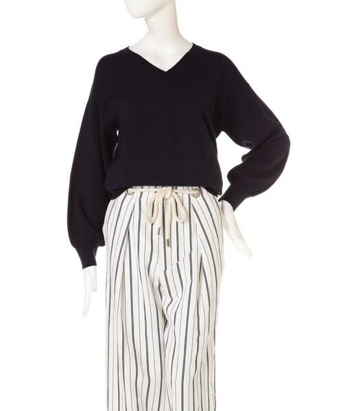 ＊＊N.Natural Beauty Basic / エヌ ナチュラルビューティーベーシック ニット・セーター | ビスコースハイゲージニット | 詳細4