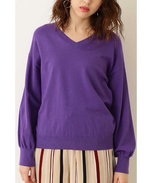 ＊＊N.Natural Beauty Basic / エヌ ナチュラルビューティーベーシック ニット・セーター | ビスコースハイゲージニット | 詳細20