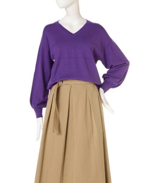 ＊＊N.Natural Beauty Basic / エヌ ナチュラルビューティーベーシック ニット・セーター | ビスコースハイゲージニット | 詳細23