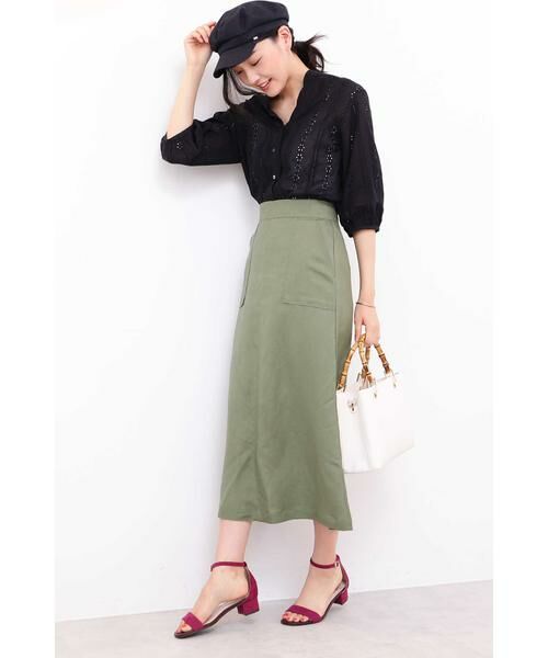 ＊＊N.Natural Beauty Basic / エヌ ナチュラルビューティーベーシック シャツ・ブラウス | コットンスカラップレース七分袖ブラウス | 詳細23