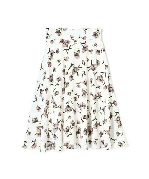 ＊＊N.Natural Beauty Basic / エヌ ナチュラルビューティーベーシック スカート | フラワーフレアミモレスカート | 詳細1