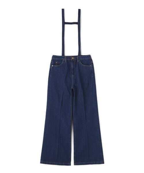 ＊＊N.Natural Beauty Basic / エヌ ナチュラルビューティーベーシック パンツ | サスペンダー付ワイドデニムパンツ | 詳細1