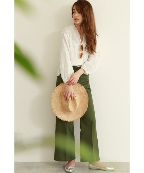 ＊＊N.Natural Beauty Basic / エヌ ナチュラルビューティーベーシック パンツ | サスペンダー付ワイドデニムパンツ | 詳細7