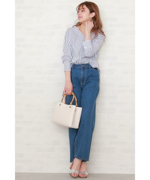 ＊＊N.Natural Beauty Basic / エヌ ナチュラルビューティーベーシック パンツ | タックバギーパンツ | 詳細9