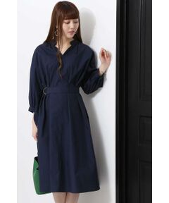 タイプライターシャツワンピース