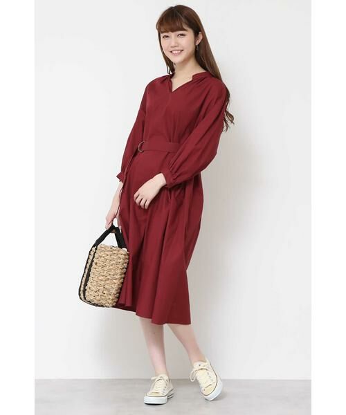 ＊＊N.Natural Beauty Basic / エヌ ナチュラルビューティーベーシック ワンピース | タイプライターシャツワンピース | 詳細3