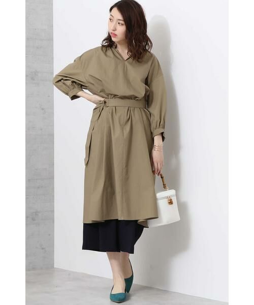 ＊＊N.Natural Beauty Basic / エヌ ナチュラルビューティーベーシック ワンピース | タイプライターシャツワンピース | 詳細19