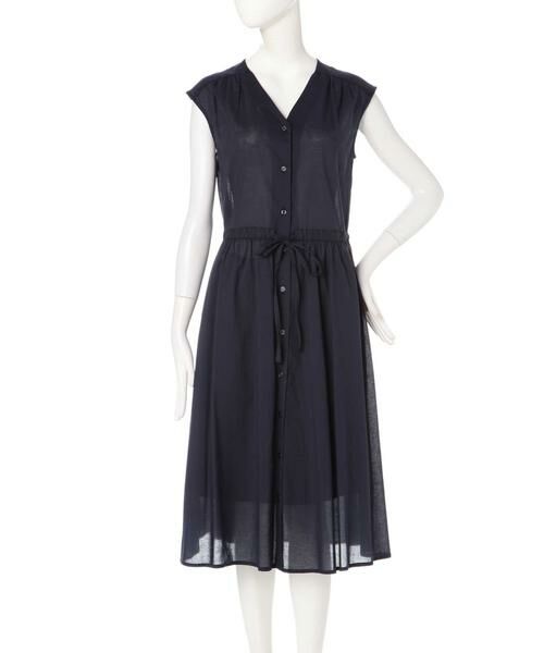 ＊＊N.Natural Beauty Basic / エヌ ナチュラルビューティーベーシック ワンピース | コットンローンミモレワンピース | 詳細11