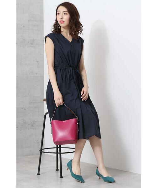 ＊＊N.Natural Beauty Basic / エヌ ナチュラルビューティーベーシック ワンピース | コットンローンミモレワンピース | 詳細13