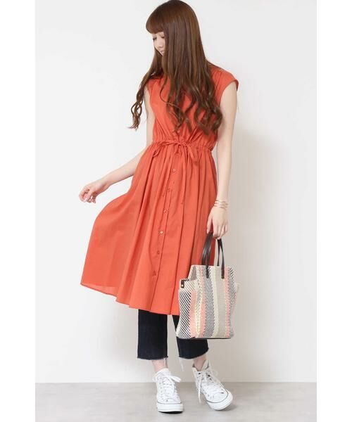 ＊＊N.Natural Beauty Basic / エヌ ナチュラルビューティーベーシック ワンピース | コットンローンミモレワンピース | 詳細29