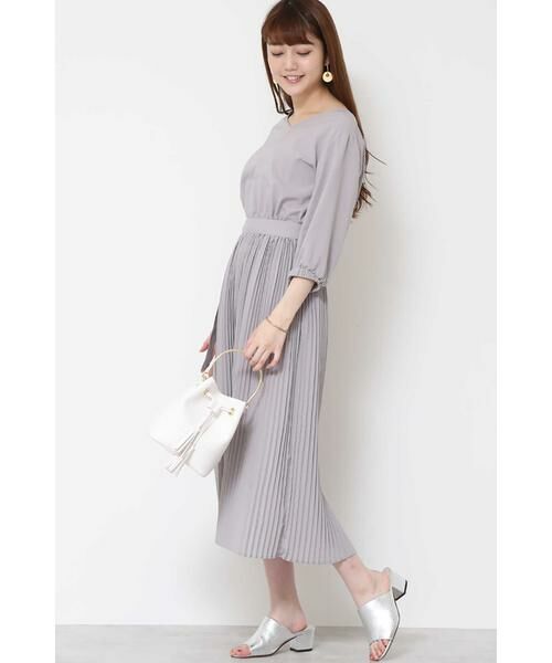 ＊＊N.Natural Beauty Basic / エヌ ナチュラルビューティーベーシック ワンピース | プリーツワンピース | 詳細16