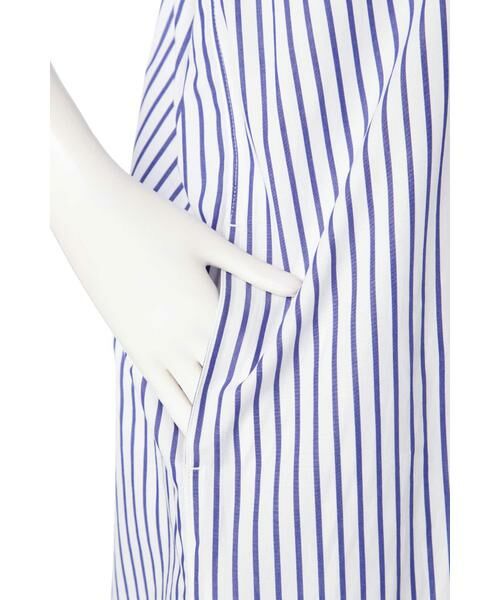 ＊＊N.Natural Beauty Basic / エヌ ナチュラルビューティーベーシック ワンピース | ストライプシャツワンピース | 詳細6