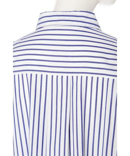 ＊＊N.Natural Beauty Basic / エヌ ナチュラルビューティーベーシック ワンピース | ストライプシャツワンピース | 詳細8