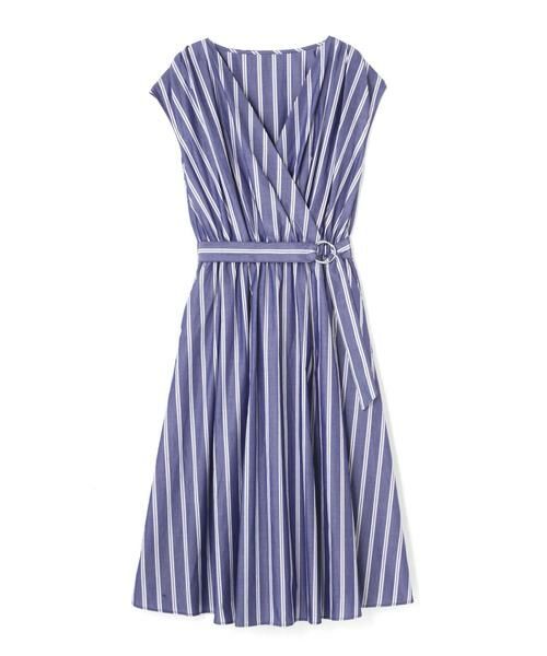 ＊＊N.Natural Beauty Basic / エヌ ナチュラルビューティーベーシック ワンピース | カシュクールノースリーブワンピース | 詳細1