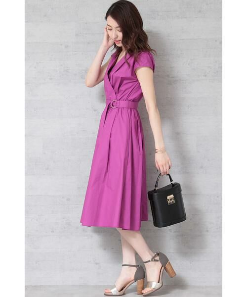 ＊＊N.Natural Beauty Basic / エヌ ナチュラルビューティーベーシック ワンピース | カシュクールノースリーブワンピース | 詳細9