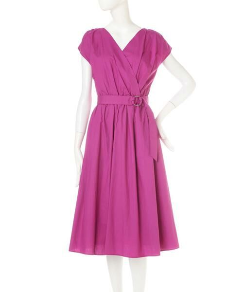 ＊＊N.Natural Beauty Basic / エヌ ナチュラルビューティーベーシック ワンピース | カシュクールノースリーブワンピース | 詳細10