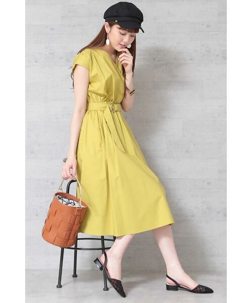 ＊＊N.Natural Beauty Basic / エヌ ナチュラルビューティーベーシック ワンピース | カシュクールノースリーブワンピース | 詳細14