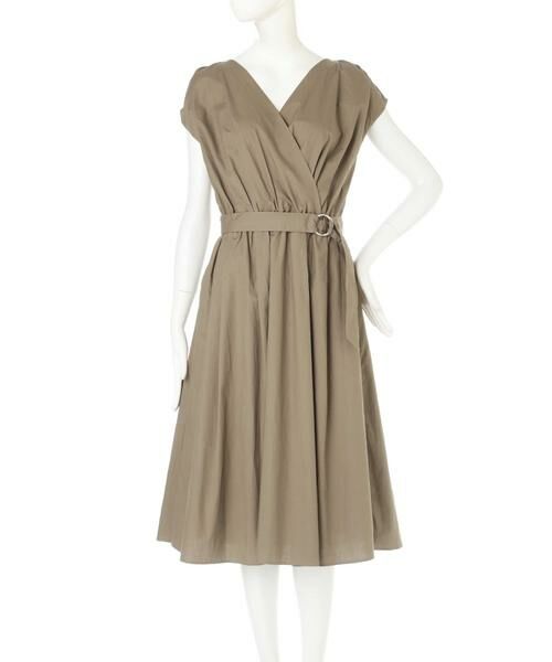 ＊＊N.Natural Beauty Basic / エヌ ナチュラルビューティーベーシック ワンピース | カシュクールノースリーブワンピース | 詳細29