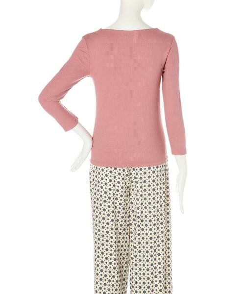 ＊＊N.Natural Beauty Basic / エヌ ナチュラルビューティーベーシック カットソー | ハートネックリブカットソー | 詳細2