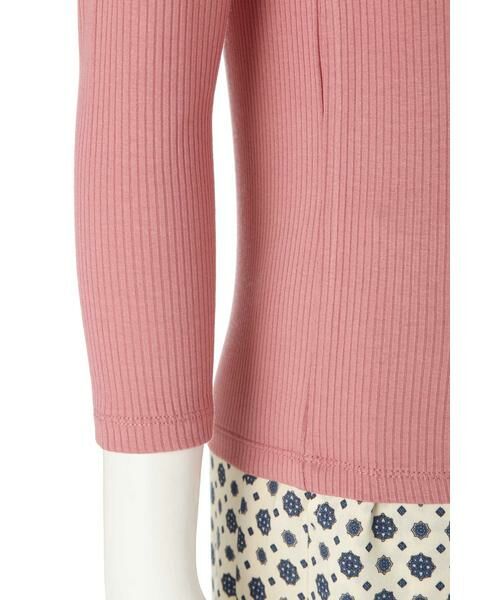 ＊＊N.Natural Beauty Basic / エヌ ナチュラルビューティーベーシック カットソー | ハートネックリブカットソー | 詳細6