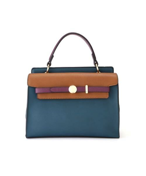 ＊＊N.Natural Beauty Basic / エヌ ナチュラルビューティーベーシック ショルダーバッグ | ベルトフラップ2WAYショルダーバッグ（ブルー1）