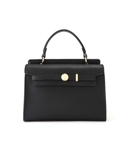 ＊＊N.Natural Beauty Basic / エヌ ナチュラルビューティーベーシック ショルダーバッグ | ベルトフラップ2WAYショルダーバッグ（ブラック）