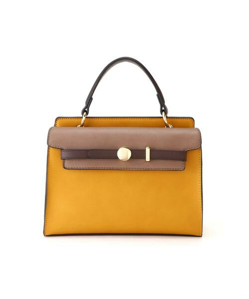 ＊＊N.Natural Beauty Basic / エヌ ナチュラルビューティーベーシック ショルダーバッグ | ベルトフラップ2WAYショルダーバッグ（マスタード1）