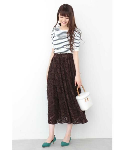 ＊＊N.Natural Beauty Basic / エヌ ナチュラルビューティーベーシック ニット・セーター | コットンモダールボートネックニット | 詳細2