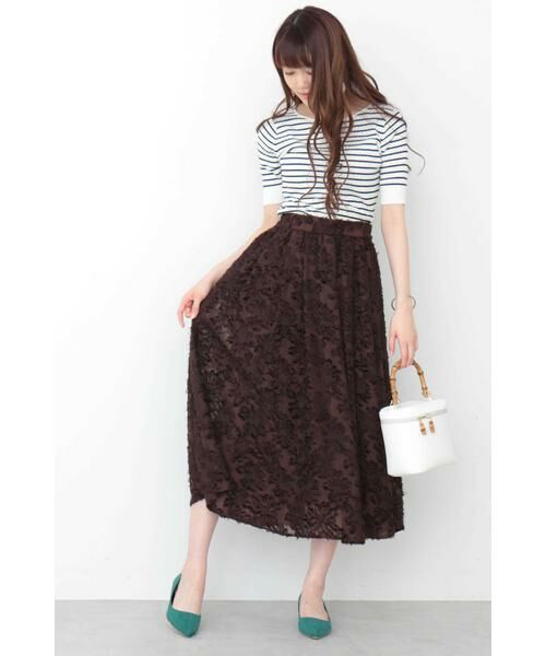 ＊＊N.Natural Beauty Basic / エヌ ナチュラルビューティーベーシック ニット・セーター | コットンモダールボートネックニット | 詳細3