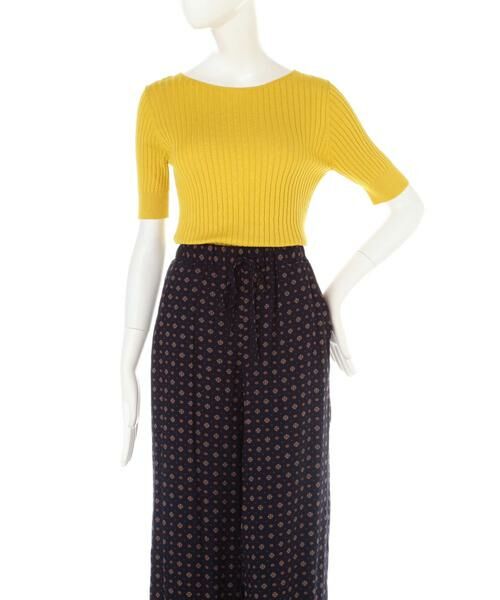 ＊＊N.Natural Beauty Basic / エヌ ナチュラルビューティーベーシック ニット・セーター | コットンモダールボートネックニット | 詳細9