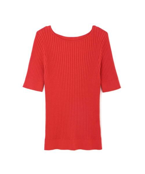 ＊＊N.Natural Beauty Basic / エヌ ナチュラルビューティーベーシック ニット・セーター | コットンモダールボートネックニット | 詳細11