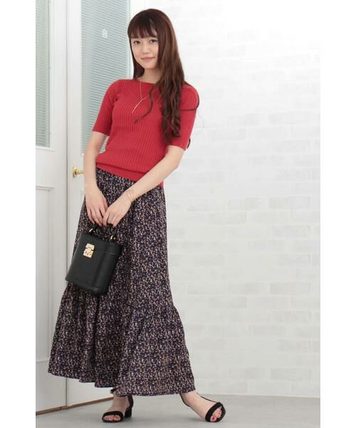 ＊＊N.Natural Beauty Basic / エヌ ナチュラルビューティーベーシック ニット・セーター | コットンモダールボートネックニット | 詳細12