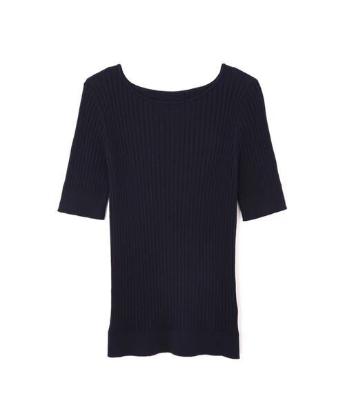 ＊＊N.Natural Beauty Basic / エヌ ナチュラルビューティーベーシック ニット・セーター | コットンモダールボートネックニット | 詳細16