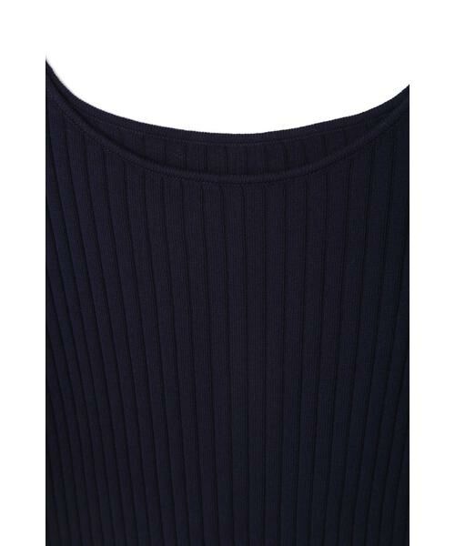 ＊＊N.Natural Beauty Basic / エヌ ナチュラルビューティーベーシック ニット・セーター | コットンモダールボートネックニット | 詳細19